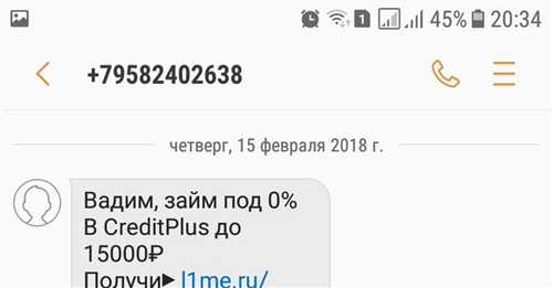 каковы условия займа, указанного в смс от bigmani?
